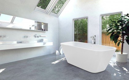 Arabella Wht Freestanding Solid Sureface Bathtub web (3)